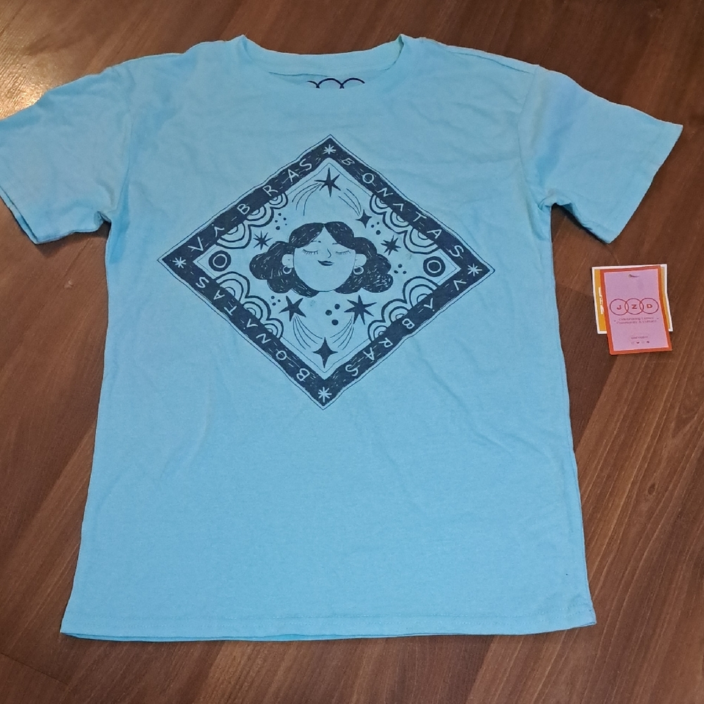 Celebrating Latino Teal Blue T-shirt